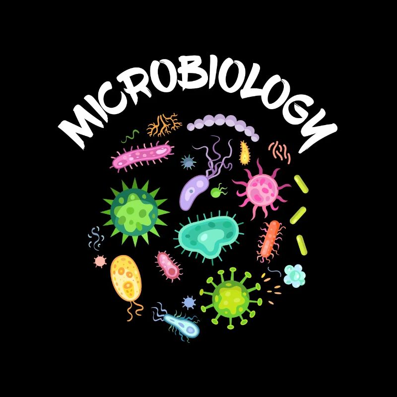 Microscope de bactéries microbiologie scientifique