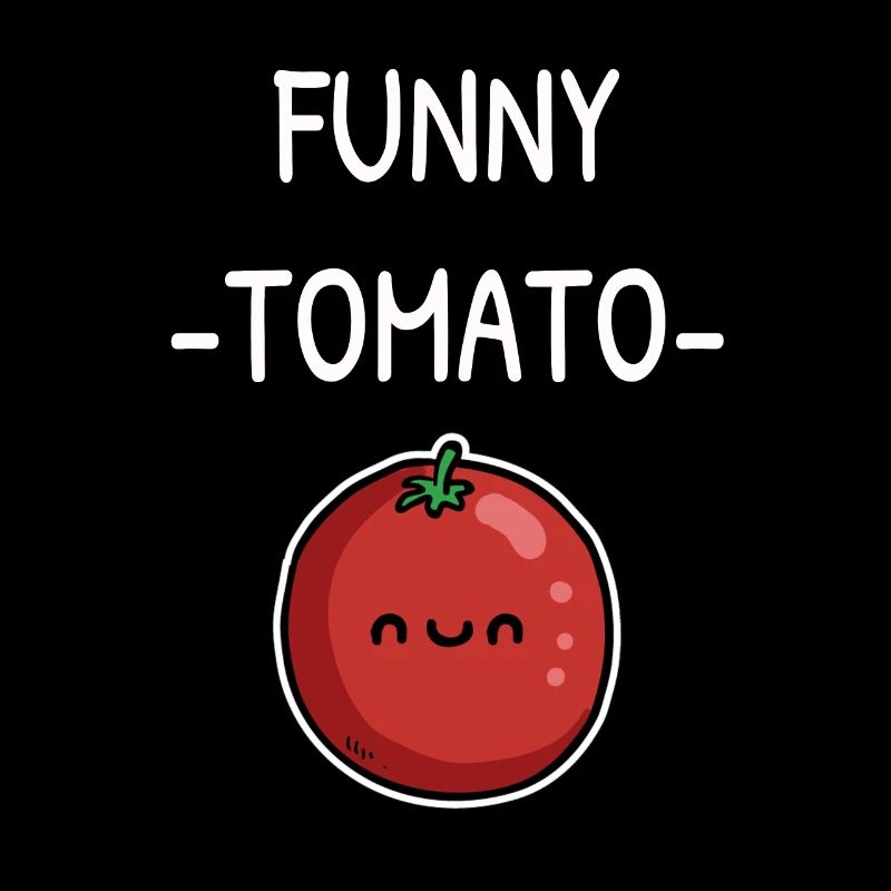 lustige Tomate