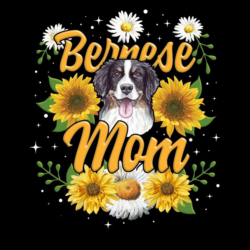Berner Mutter Shirt Berner Sennenhund Mutter süß
