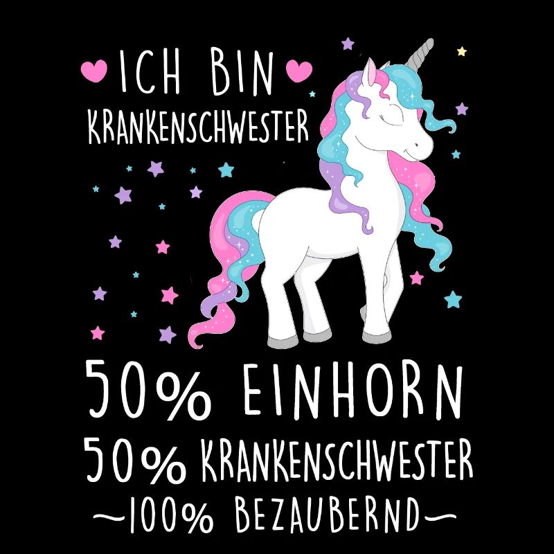 Krankenschwester Einhorn Beruf Geschenk