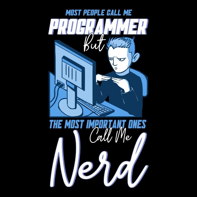 Softwareentwickler Computerfreak Programmierer