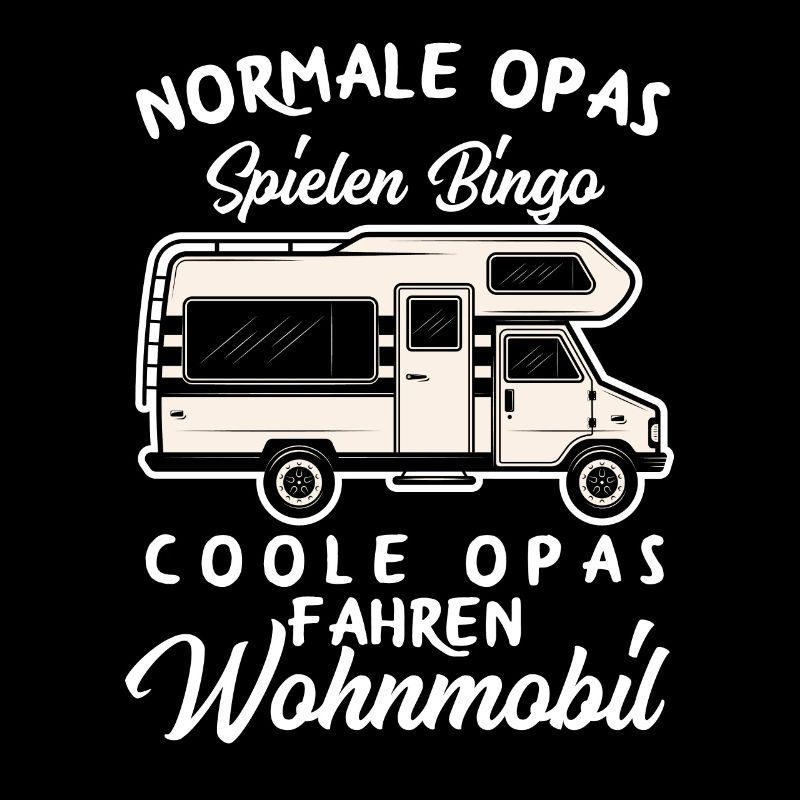 Camper Alter Mann Opa Geschenkidee Campen