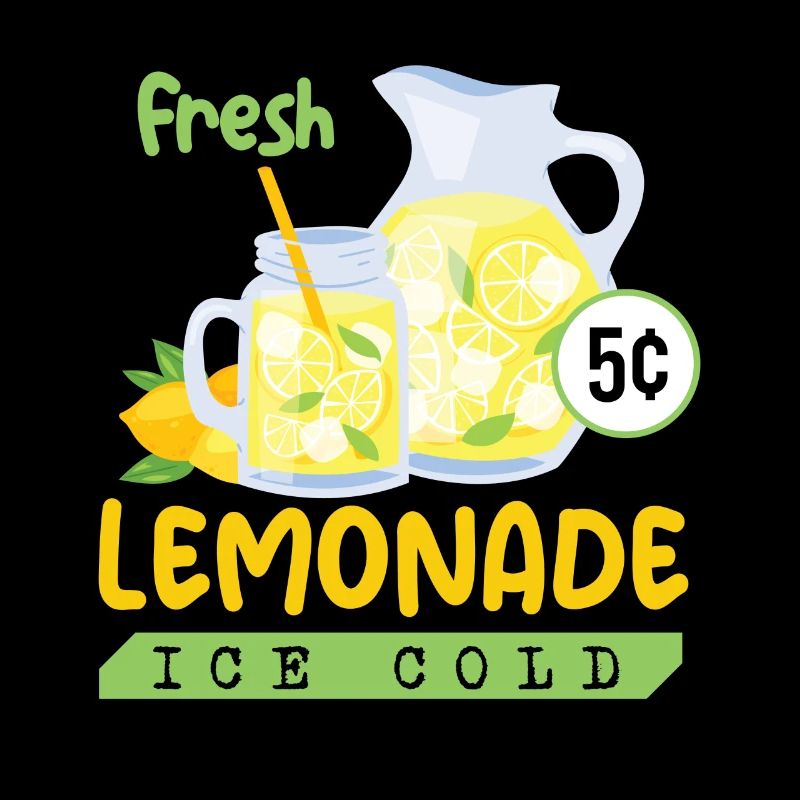 Fresh Lemonade Ice Cold Limonade