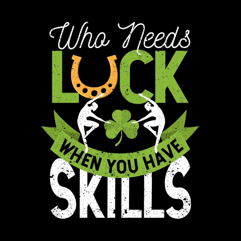Gymnastics St. Patrick's Who needs luck