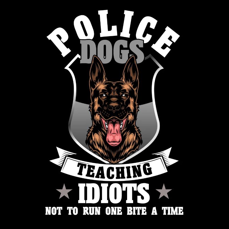 Deutscher Schäferhund Polizeihund Polizei Hund
