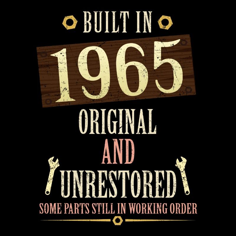 Construit dans l’original de 1965 et non restauré