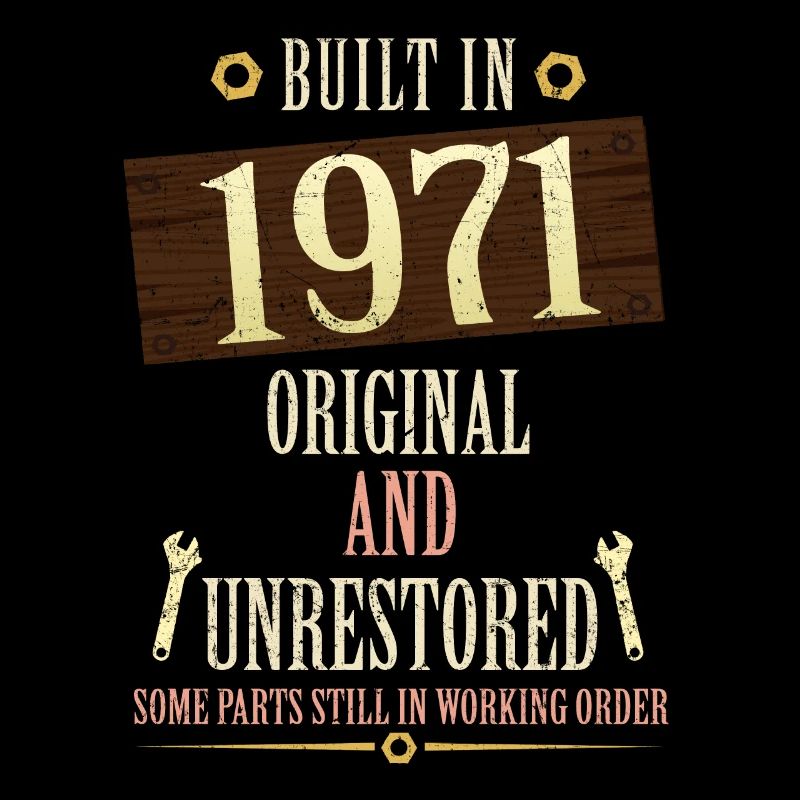 Construit dans l’original de 1971 et non restauré
