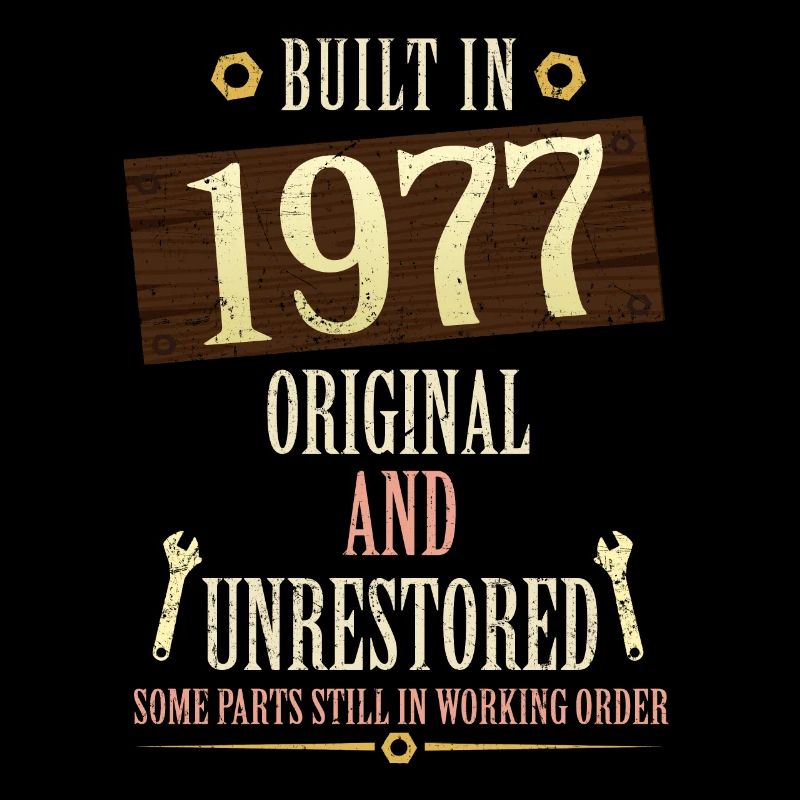 Construit dans l’original de 1977 et non restauré