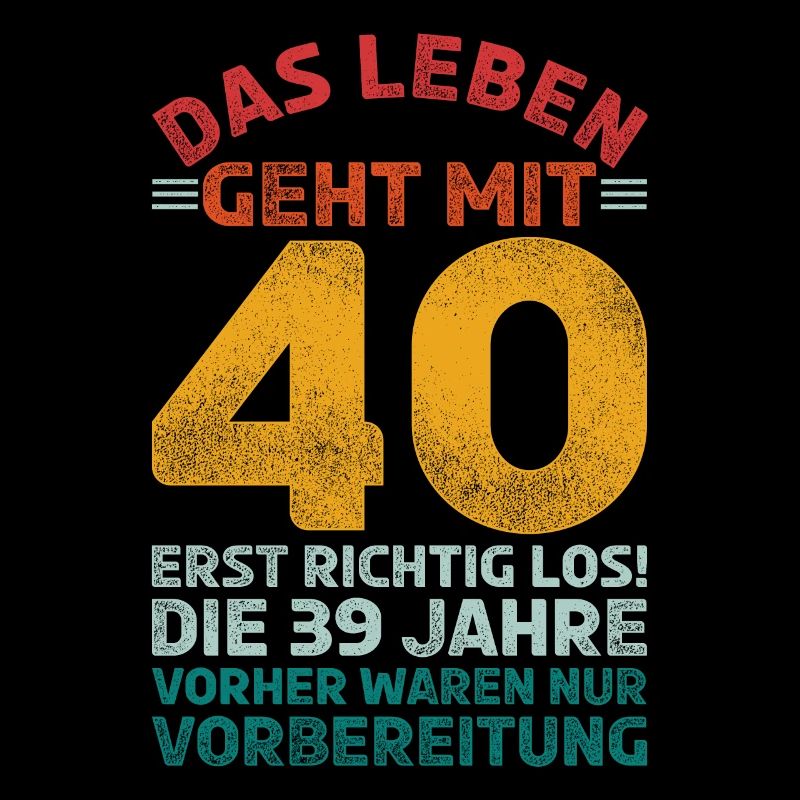 Vierzigster Geburtstag Geschenk 40 jährige Männer
