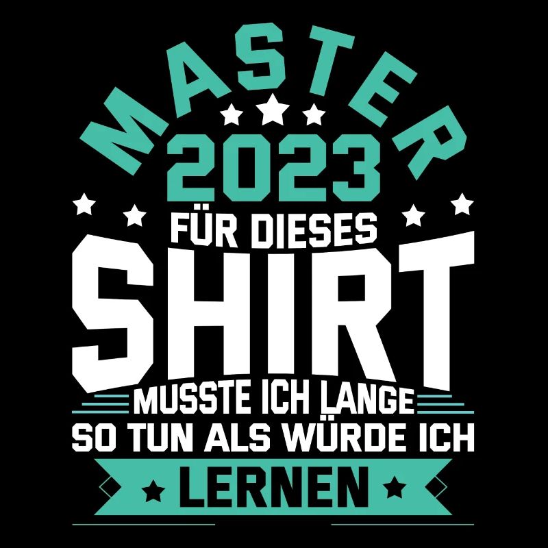 Master 2023 Abschluss Geschenk Studium Absolvent