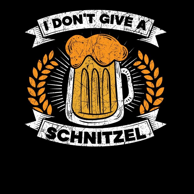 Ich gebe keinen Schnitzel Biertrinker