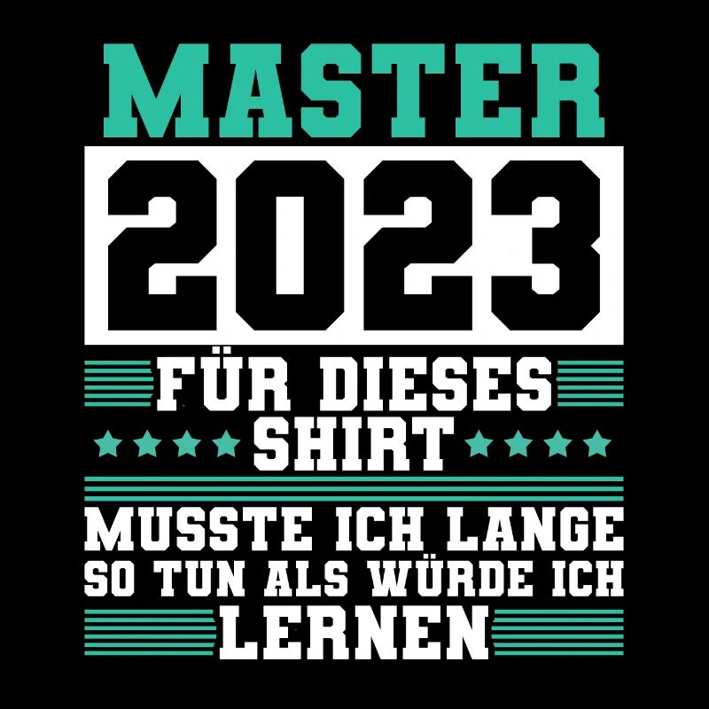 Master 2023 Abschluss Geschenk Studium Absolvent