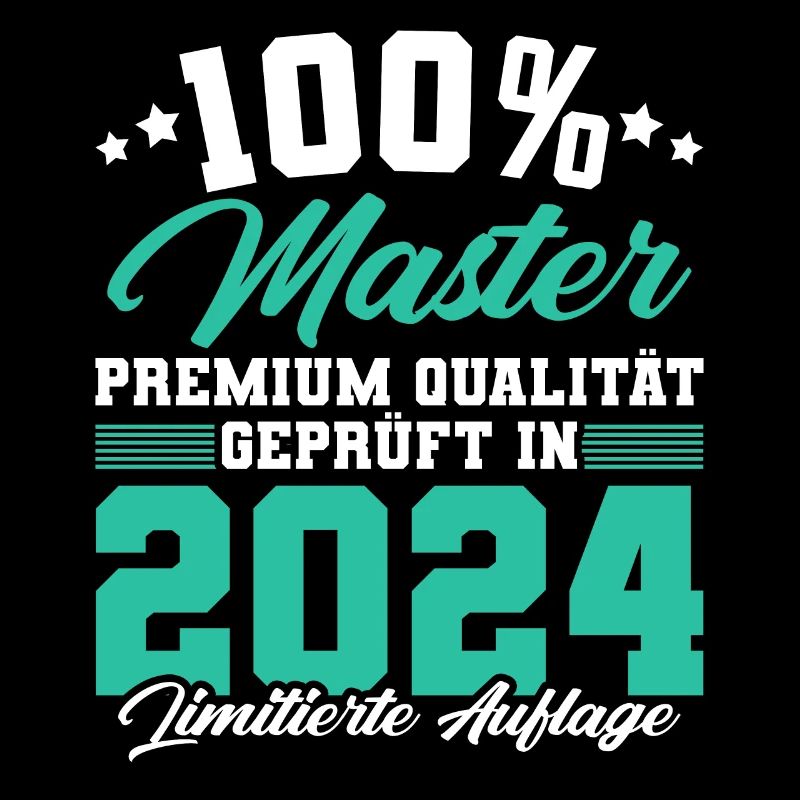 Master 2024 Abschluss Geschenk Studium Absolvent