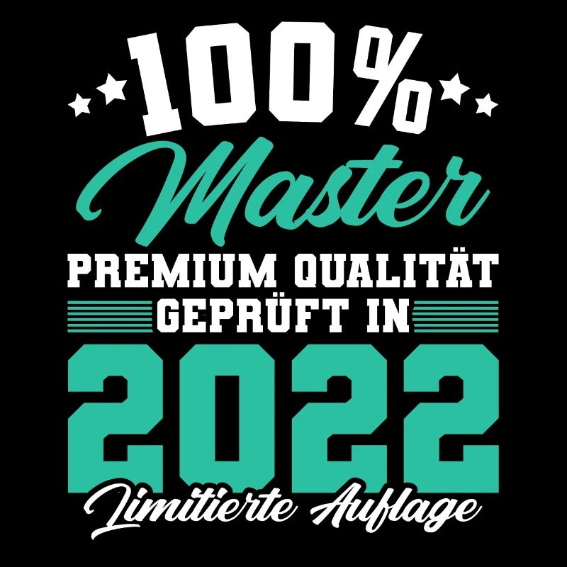 Master 2022 Abschluss Geschenk Studium Absolvent