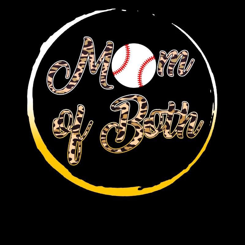 Baseball-Shirt, Mutter von beiden Baseball Softball