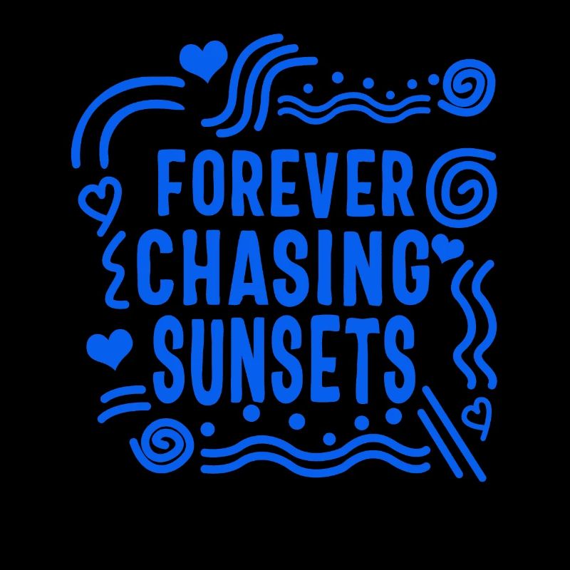 Chemise Positivity, Forever Chasing Sunsets Tee,