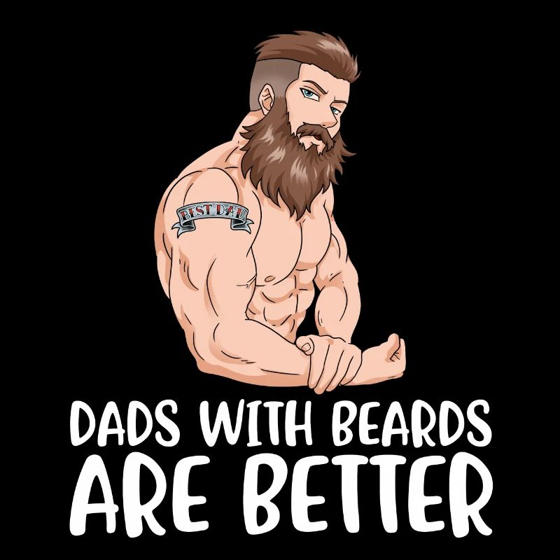 Dads With Beards Are Better Bart Gift