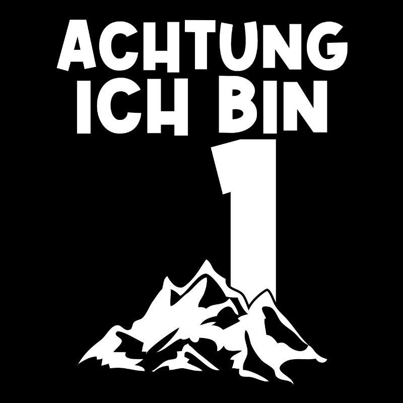 1.Geburtstag Berge Geburtstagsfeier Geschenk