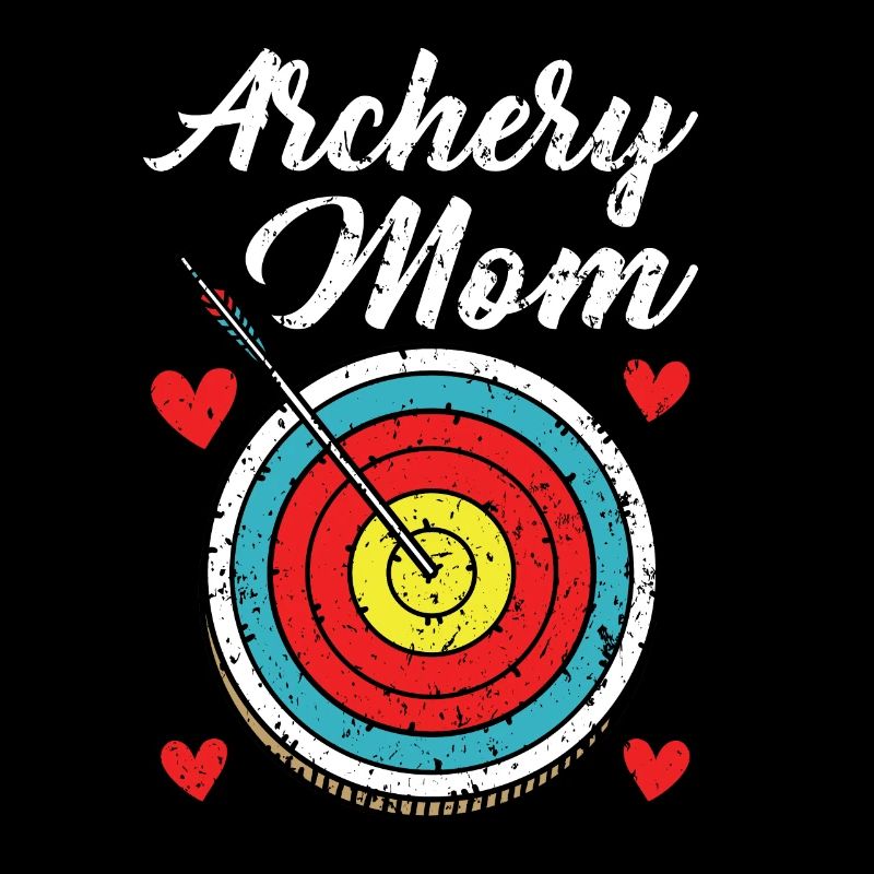 Tir à l’arc Maman Bow Arrow Bowman Mère Cible Archer