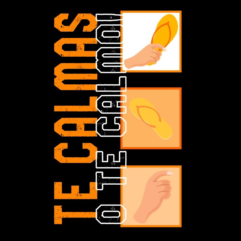 Te Calmas o te Calmo, spanisches Spanischhemd,