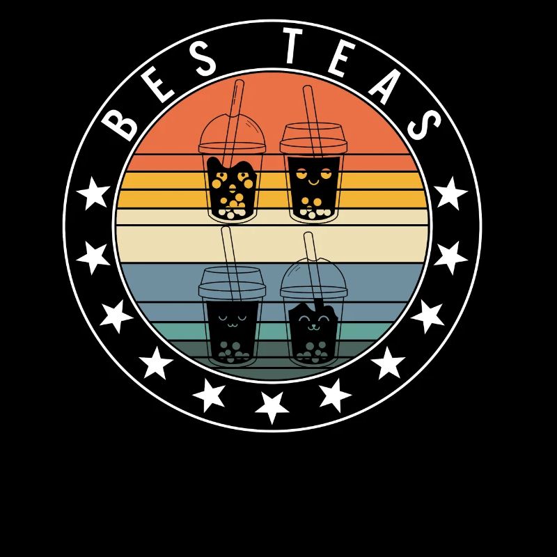 Bes Tees Hemd, Bubble Tea Bubble Milchtee