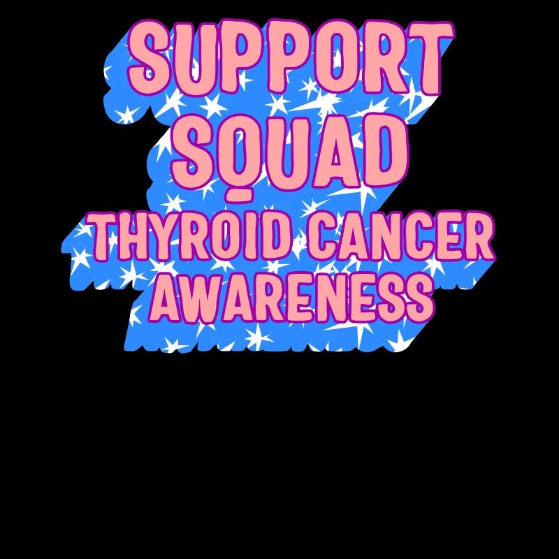 Thyroid Cancer Awareness Shirt, Support Squad