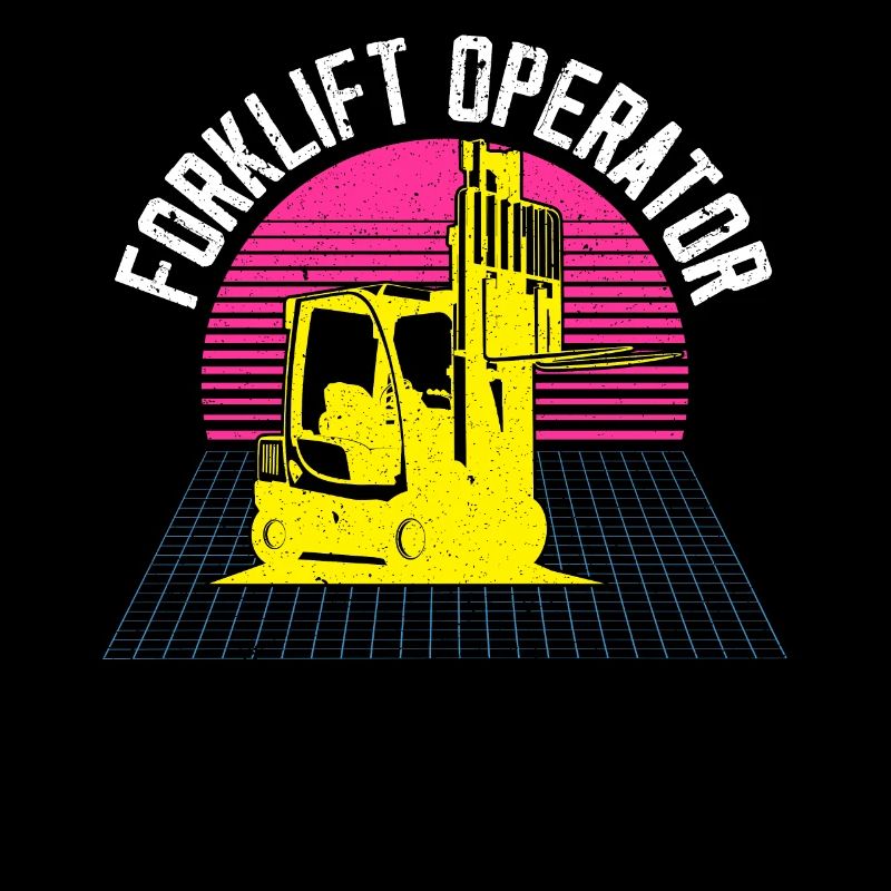 Forklift Operator Job Profession Warehouse Worker