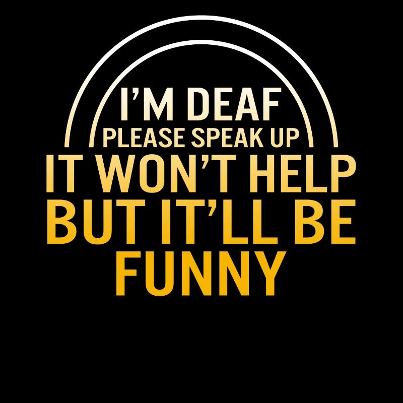 Deaf Awareness Month Shirt, I'm Deaf Please Speak