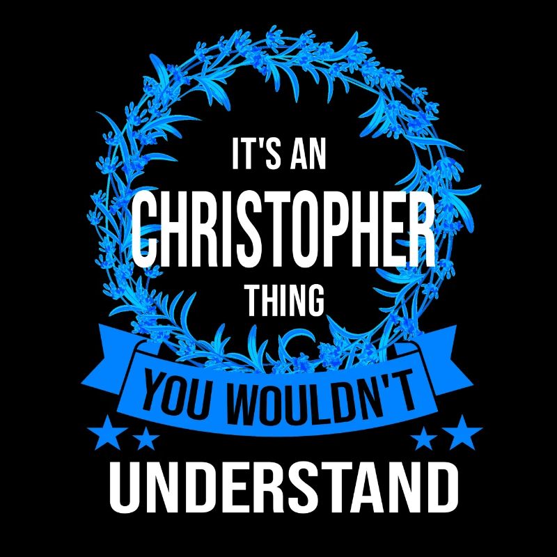 Vorname Christopher Name Christopher Geschenk