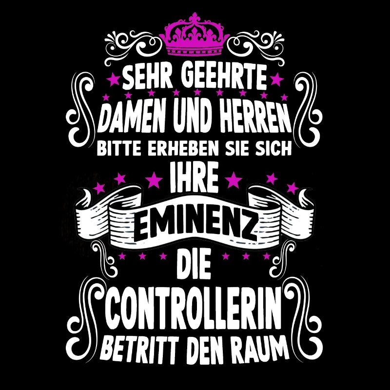 Controllerin T witziges Spruch Motiv Controllerin