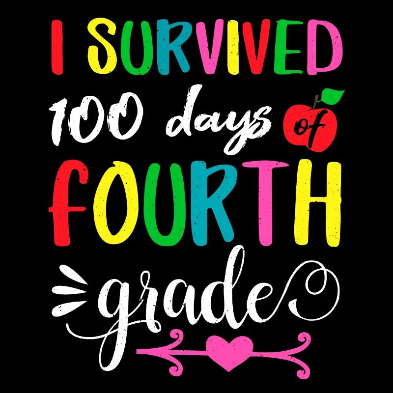 Le 100e jour a survécu à la 4e année 100 jours d’école