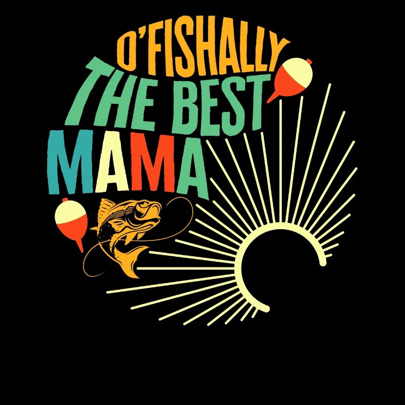Angelshirt, O' Fishally Das beste Mama Cute Tee