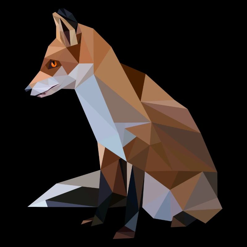 Fuchs - Low Poly Art.