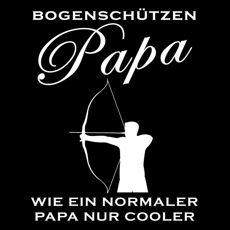 Bogenschießen Bogenschützen Papa Spruch Geschenk