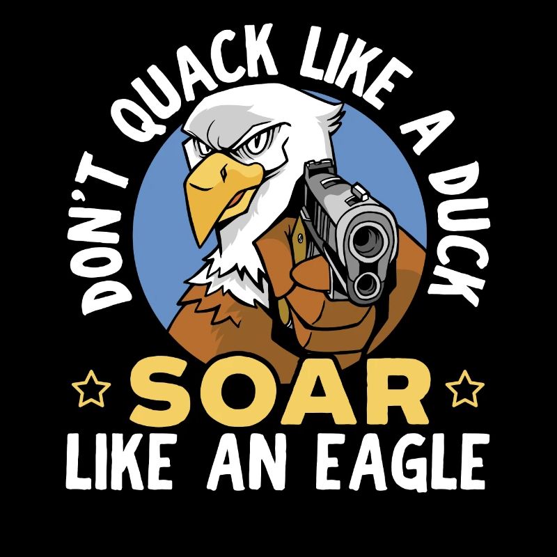 Ne charlatan pas comme un canard s’envole comme un amant d’aigle