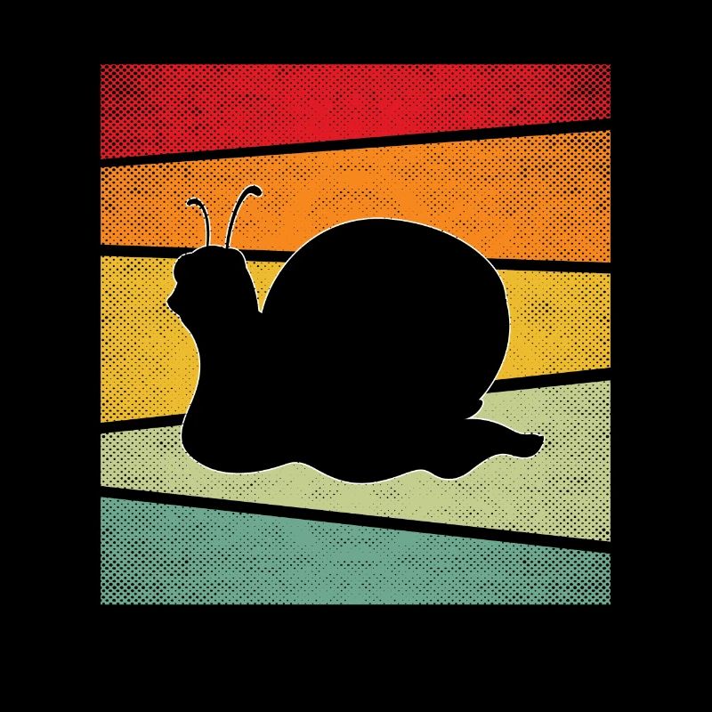 Schnecke Retro