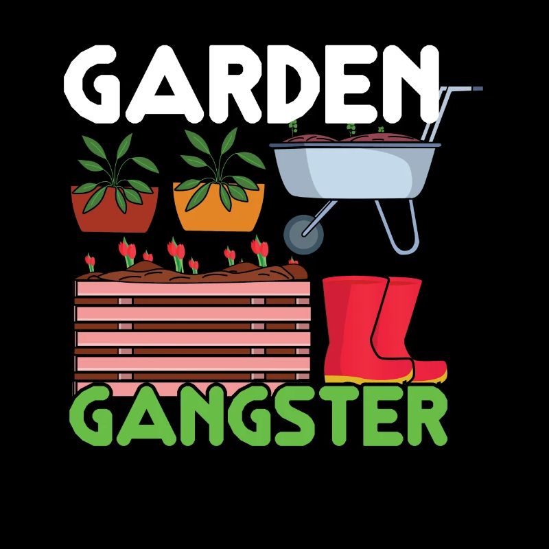 Garten Gangster Pflanzen Bauer Hobbygärtner