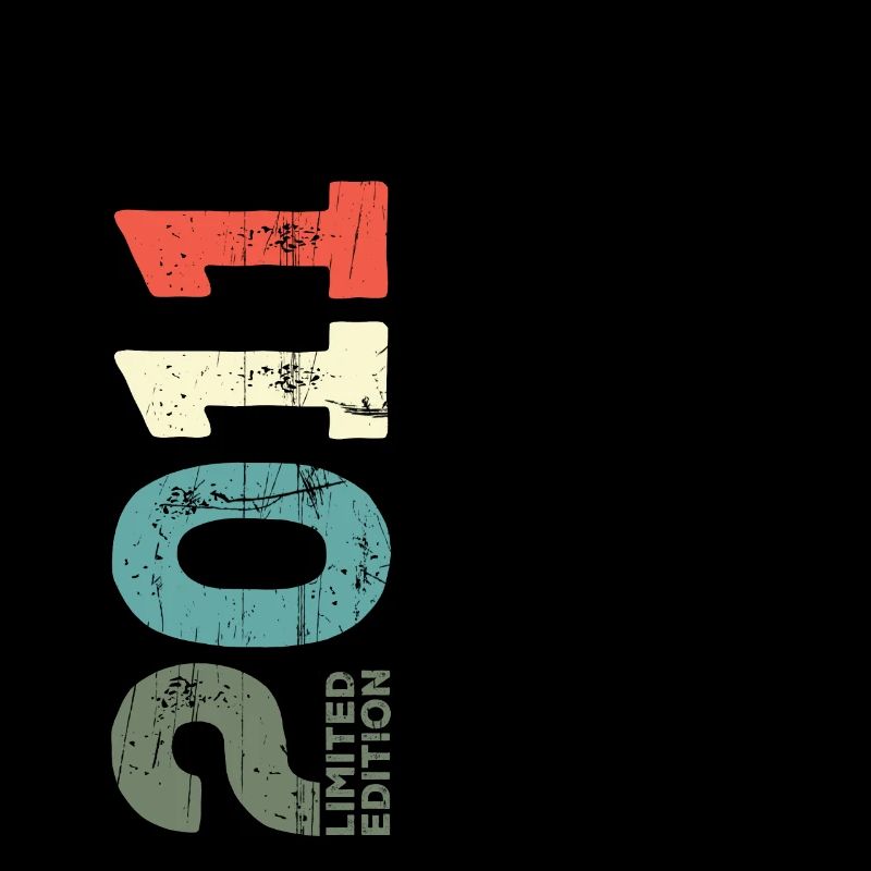 Since 2011 Year 2011 Retro 2011 Vintage 2011