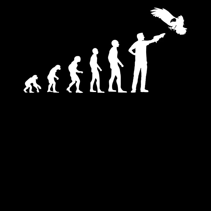 Falkner Greifvogel Evolution Falknerei Geschenk