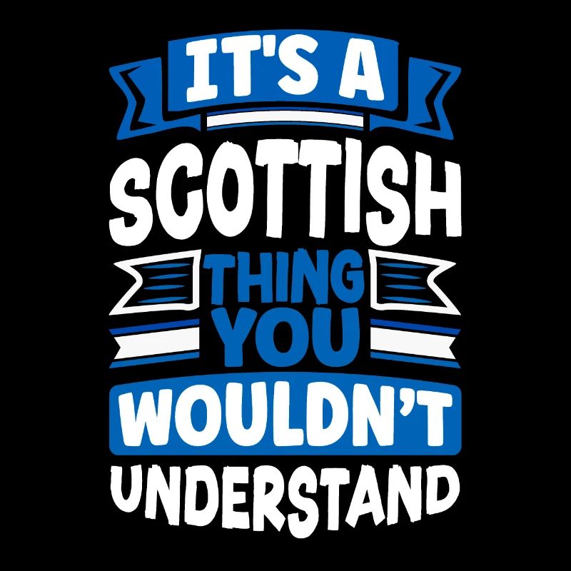 Écosse écossaise Citation du drapeau écossais