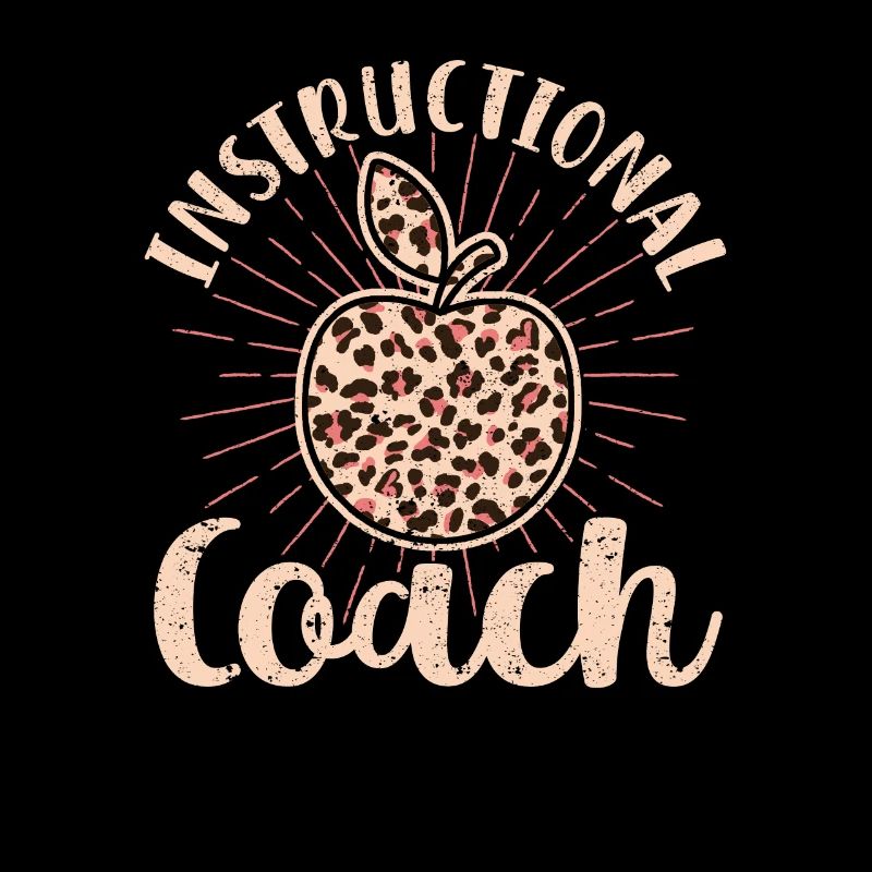 Bleached Leopard Teaching Trainer Typography Teacher