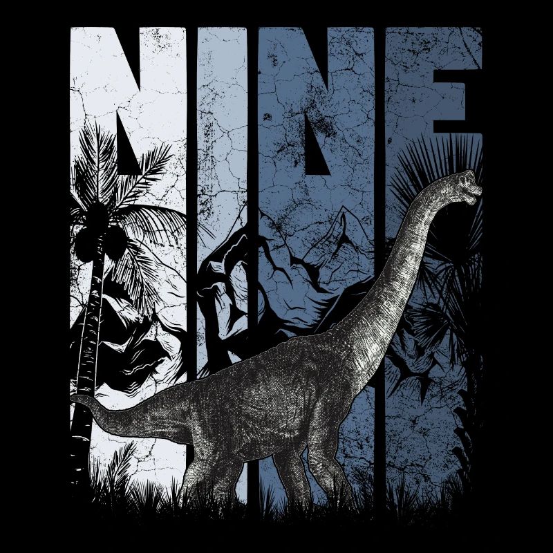 Brachiosaurus 9 years old Dino 9th birthday