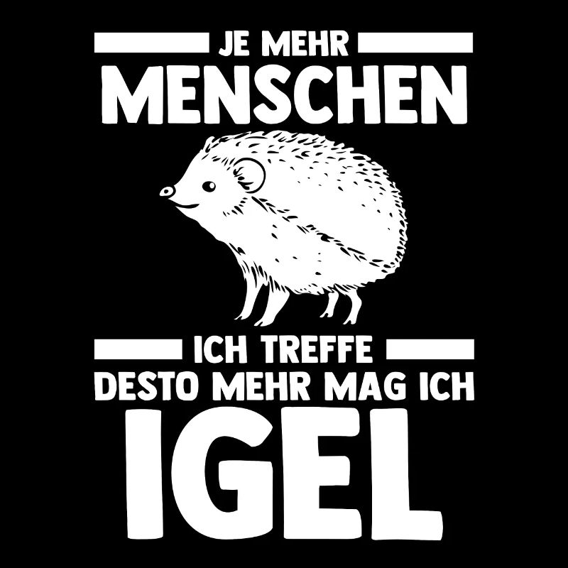 Tiermotiv Igel