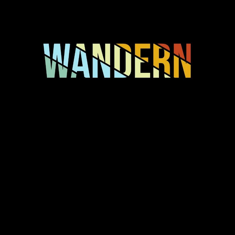 Wandern Retro