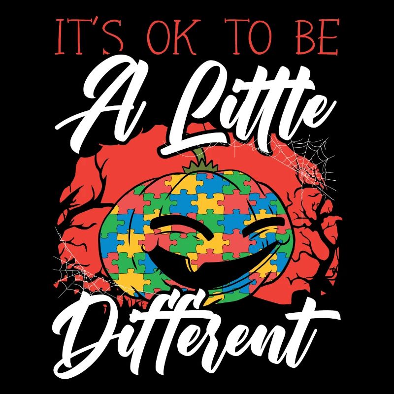 Autismus Halloween Süßes oder Saures Autismus-Bewusstsein