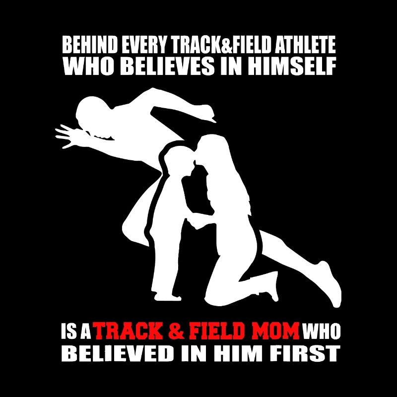 Hinter jedem Athleten steht eine Leichtathletik-Mutter