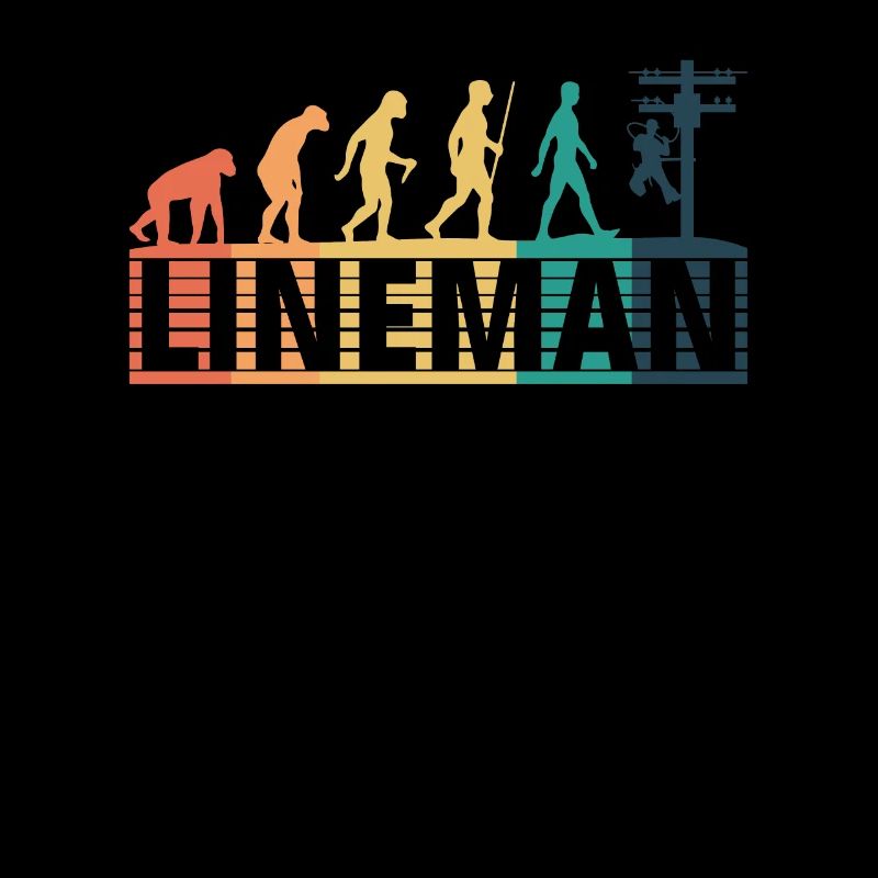 Retro Electrician Evolution -