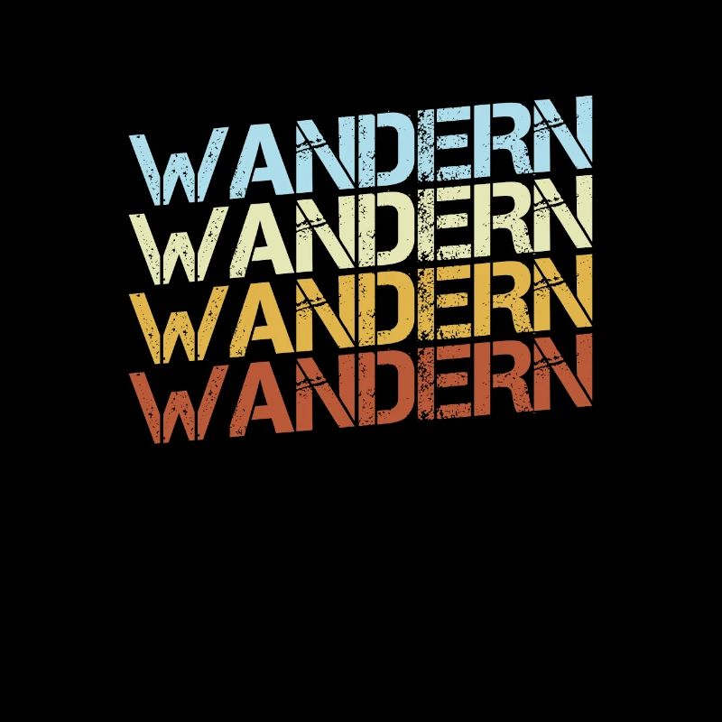 Wandern Retro