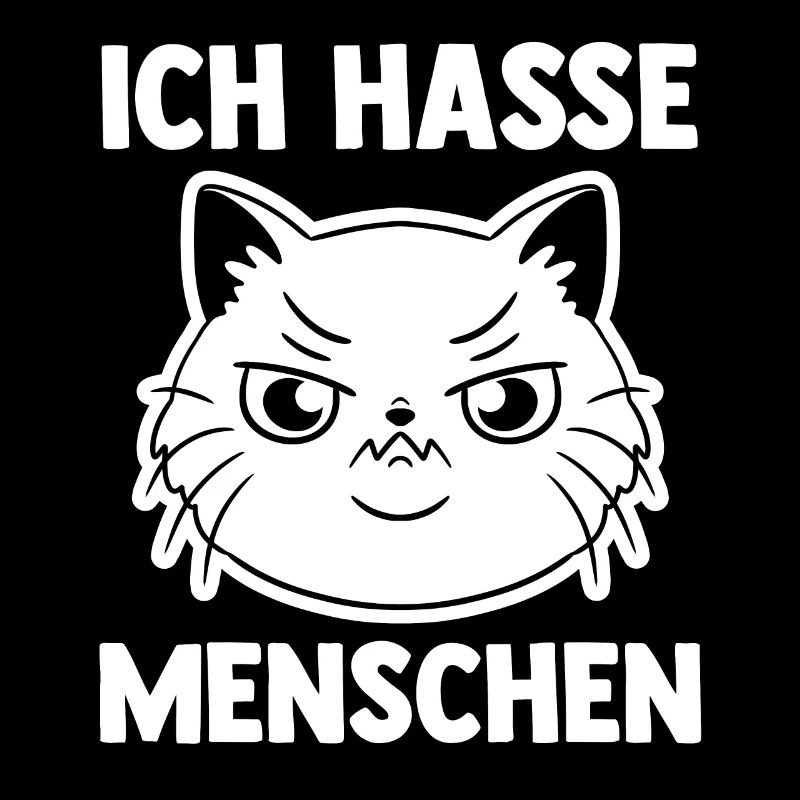 Ich Hasse Menschen Katze