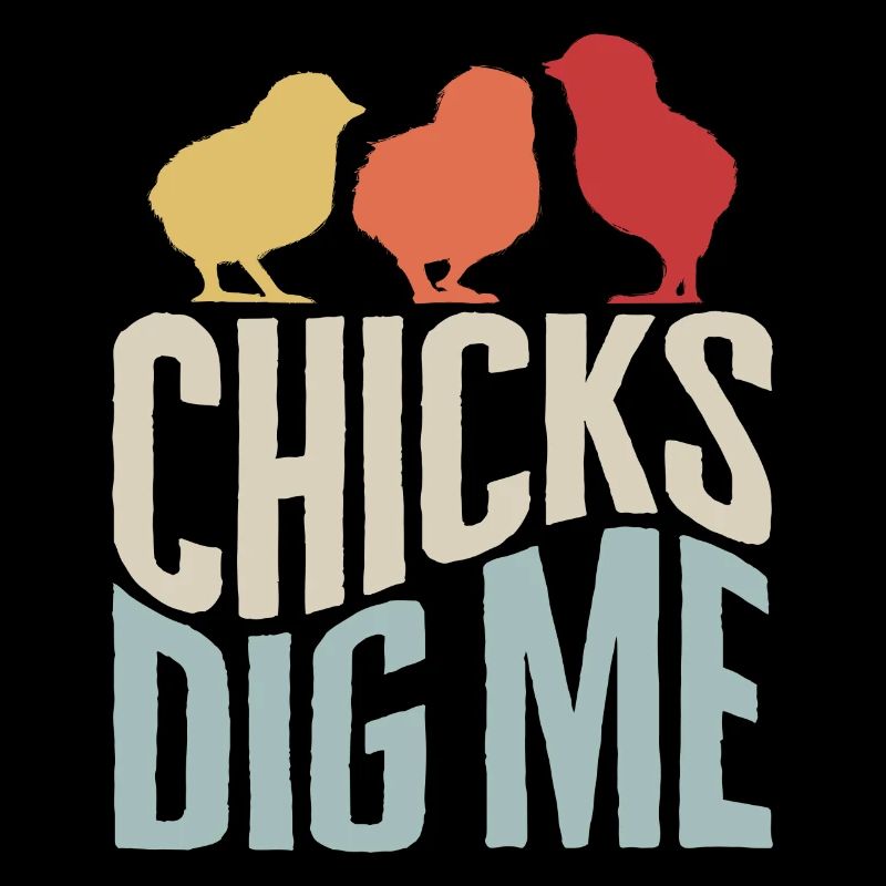 Easter Chick Shirt, Chicks Dig Me Tee, Easter